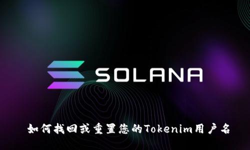  如何找回或重置您的Tokenim用户名