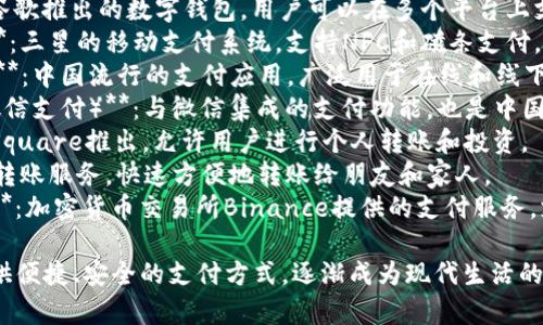 常用的数字钱包名称包括但不限于以下几种：

1. **PayPal**：广泛用于在线购物和转账。
2. **Venmo**：主要在美国流行，适合个人间小额支付。
3. **Apple Pay**：苹果公司推出的移动支付服务，支持在商店和应用内付款。
4. **Google Pay**：谷歌推出的数字钱包，用户可以在多个平台上支付。
5. **Samsung Pay**：三星的移动支付系统，支持NFC和磁条支付。
6. **Alipay（支付宝）**：中国流行的支付应用，广泛用于在线和线下支付。
7. **WeChat Pay（微信支付）**：与微信集成的支付功能，也是中国主要的支付方式之一。
8. **Cash App**：由Square推出，允许用户进行个人转账和投资。
9. **Zelle**：银行间转账服务，快速方便地转账给朋友和家人。
10. **Binance Pay**：加密货币交易所Binance提供的支付服务，支持加密货币支付。

这些数字钱包通过提供便捷、安全的支付方式，逐渐成为现代生活的重要组成部分。